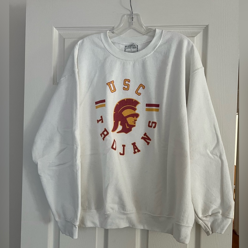 USC Trojans White Sweatshirt